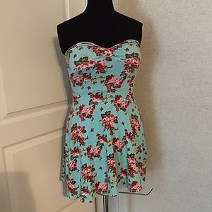 Monteau Strapless Dress